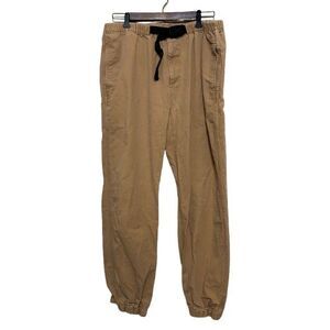 Early Winters Pants Mens Large Brown Adjustable Organic Cotton Outdoor Gorpcore